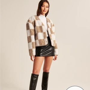 Abercrombie Sherpa Coat -Size Small